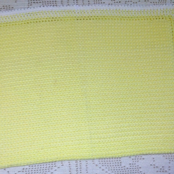 NWOT Handcrafted Baby Afghan - Picture 3 of 3